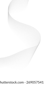 Creative abstract curved line texture background