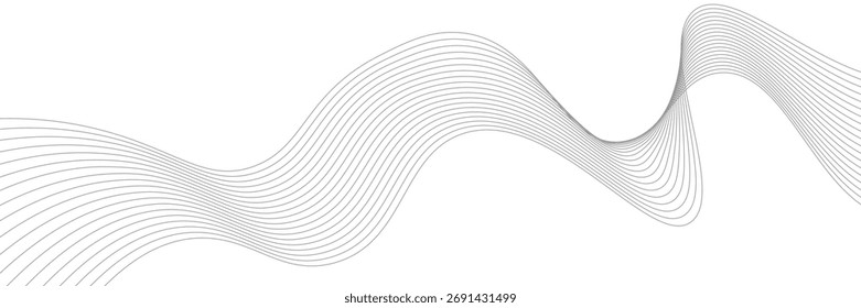 Fundo criativo abstrato curvo da textura da linha