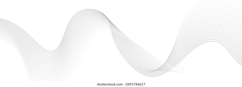 Creative abstract curved line texture background