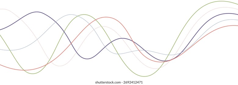 Creative abstract curved line texture background