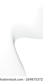 Creative abstract curved line texture background
