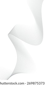 Fundo criativo abstrato curvo da textura da linha