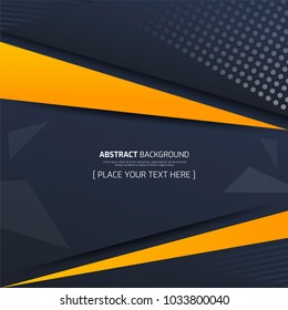 Creative abstract design modern geometric background with copy space vector illustration.