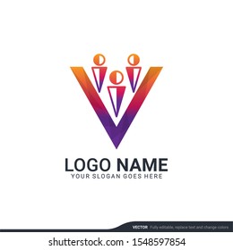 Creative abstract digital technology symbol logo design. Editable vector illustration logo design.