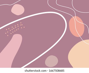 Creative abstract doodle hand drawn colorful background. vector eps10.
