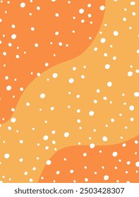 Creative Abstract Dotted Poster Vector Illustration