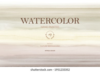 Creative abstract earthy background with watercolor gradient stains