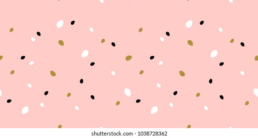 Creative abstract Easter eggs Seamless Pattern trendy background for advertising, textile, wallpaper, social media, web design, etc. Vector Illustration