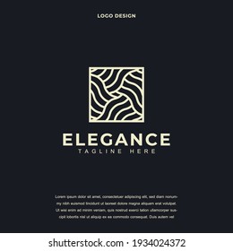 Creative Abstract Elegant Ornament icon logo design color editable vector illustration