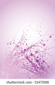 creative abstract floral background