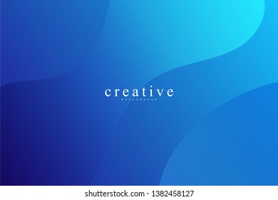 Creative abstract fluids composition background trend. Liquid, wavy, dynamic background, gradient color, flowing shapes,. Usable for landing page and wallpaper. Trendy and modern background color.