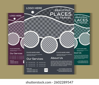 Creative Abstract Flyer Design Template | Modern Gradient Flyer | Professional Event, Business,