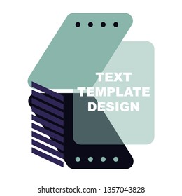 Creative abstract geometric background