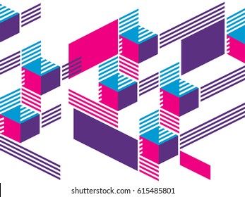 Creative Abstract Geometric Background.
