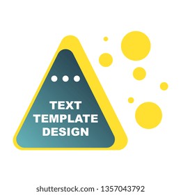 Creative abstract geometric background with glossy circles.