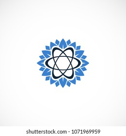 Creative abstract geometric leaf life vector designs
