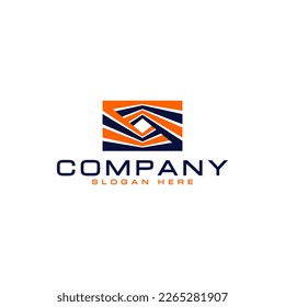 creative abstract geometric  logo business vector design template. abstract line art logo iconic deign vector ideas inspiration for real estate, mortgage, apartment, hotel and maintenance