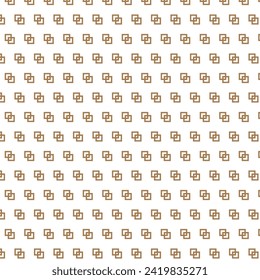 Creative abstract geometric pattern design with square shape vector template