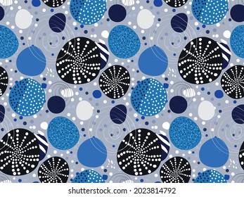 Creative Abstract geometric pattern with Hand Drawn textures, elements on a light blue. Trendy Graphic Design. Colorful artistic background for textiles, covers and other various surfaces. Vector