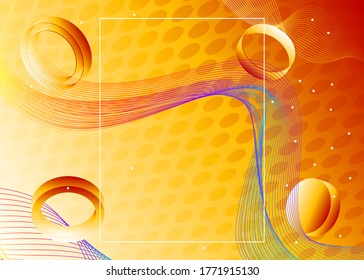 Papel geométrico creativo abstracto. Diseño de formas de gradiente vectorial de moda. ilustración de fondo gráfico.