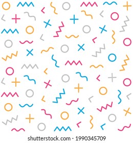 Creative abstract geometrical colorful background