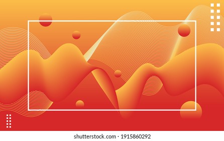 Creative abstract geometry background. Modern and futuristic element. Fluid spectrum for backdrop, flyer, banner, poster. Eps 10 vector. 