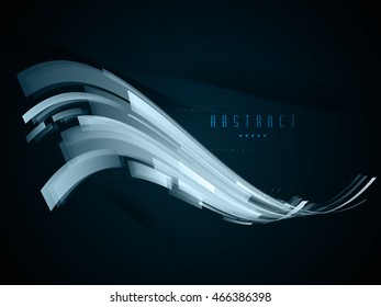 Creative abstract hi-tech futuristic background.