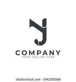 Creative Abstract Initial Letter Y Logo Modern and Elegant. Black Geometric Shape Arrow Style. Usable for Business and Branding Logos. Flat Vector Logo Design Ideas Template Element. Eps10 Vector
