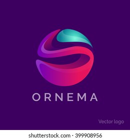 Creative abstract inspiration vector logo design template. Vector illustration