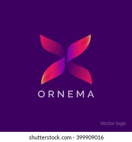 Creative abstract inspiration vector logo design template. Vector illustration