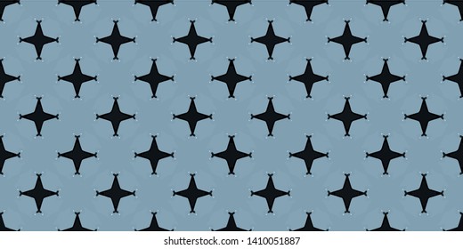 Creative abstract Islamic traditional seamless pattern style background. Stylish fabric print with ethnic ornate design