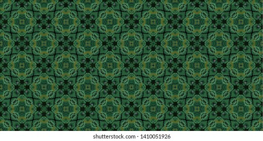 Creative abstract Islamic traditional seamless pattern style background. Stylish fabric print with ethnic ornate design