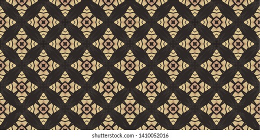 Creative abstract Islamic traditional seamless pattern style background. Stylish fabric print with ethnic ornate design