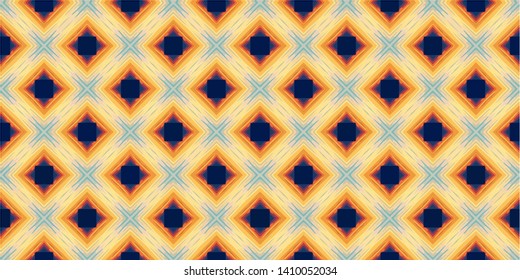 Creative abstract Islamic traditional seamless pattern style background. Stylish fabric print with ethnic ornate design