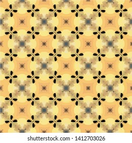 Creative abstract Islamic traditional seamless pattern style background. Stylish fabric print with ethnic ornate design