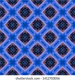 Creative abstract Islamic traditional seamless pattern style background. Stylish fabric print with ethnic ornate design