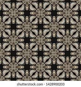 Creative abstract Islamic traditional seamless pattern style background. Stylish fabric print with ethnic ornate design