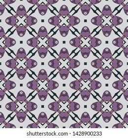 Creative abstract Islamic traditional seamless pattern style background. Stylish fabric print with ethnic ornate design