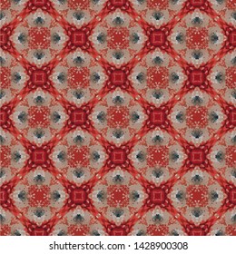 Creative abstract Islamic traditional seamless pattern style background. Stylish fabric print with ethnic ornate design