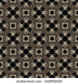 Creative abstract Islamic traditional seamless pattern style background. Stylish fabric print with ethnic ornate design