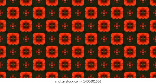Creative abstract Islamic traditional seamless pattern style background. Stylish fabric print with ethnic ornate design