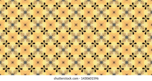 Creative abstract Islamic traditional seamless pattern style background. Stylish fabric print with ethnic ornate design