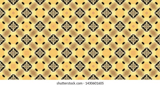 Creative abstract Islamic traditional seamless pattern style background. Stylish fabric print with ethnic ornate design