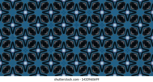 Creative abstract Islamic traditional seamless pattern style background. Stylish fabric print with ethnic ornate design