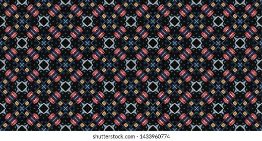 Creative abstract Islamic traditional seamless pattern style background. Stylish fabric print with ethnic ornate design