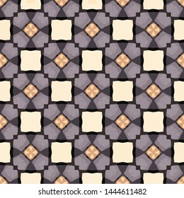 Creative abstract Islamic traditional seamless pattern style background. Stylish fabric print with ethnic ornate design