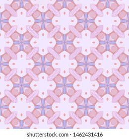 Creative abstract Islamic traditional seamless pattern style background. Stylish fabric print with ethnic ornate design