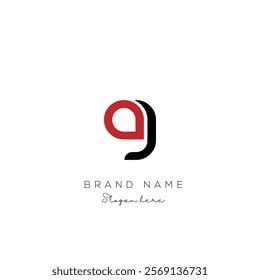 Creative Abstract Letter AG Logo Design, AG Logo Design For Business, Fashion, Branding, Signature