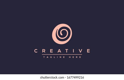 Creative abstract letter O logo design template. OO icon initial based monogram and symbol in vector.