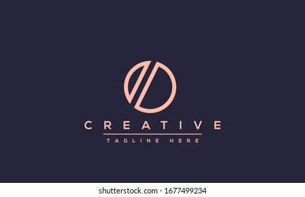 Creative abstract letter O logo design template. OO icon initial based monogram and symbol in vector.